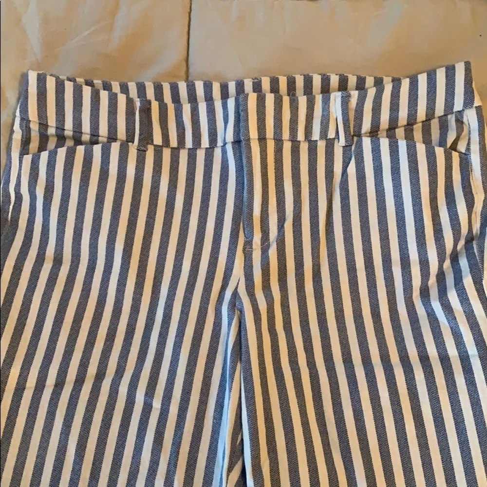 Women’s Striped Pixie Cut Pants • 12